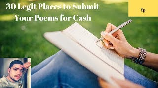 30 Legit Places To Submit Your Poems For Cash