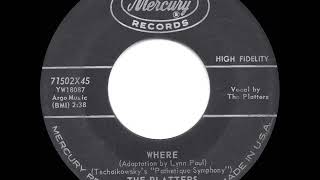 1959 HITS ARCHIVE: Where - Platters