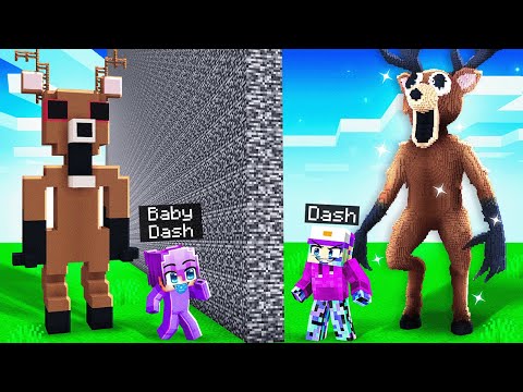 I Cheated With 99 NIGHTS DEER MONSTER in Minecraft Build Battle!