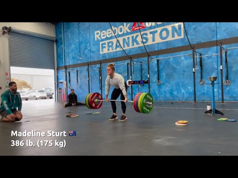 The BIGGEST 3-REP-MAX Deadlifts of the 2021 Last-Chance Qualifier