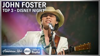 John Foster Tugs at Hearts with "Rainbow Connection" | Disney Night on American Idol