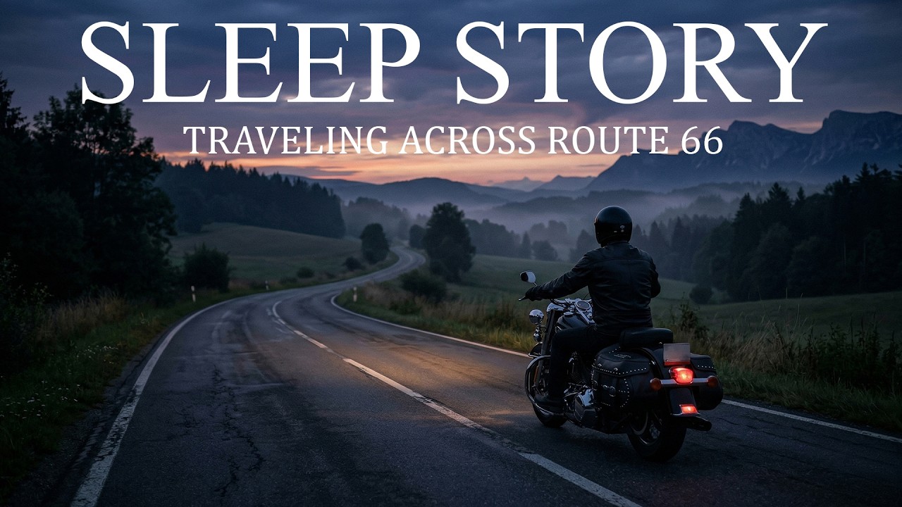 A Slow Ride Down Route 66 | A 3 Hour Sleep Story from Chicago to Santa Monica