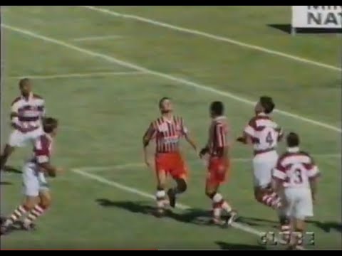 BOTAFOGO-SP 5x1 DESPORTIVA-ES - Campeonato Brasileiro Série B 1998 -   Melhores Momentos - TV Clube