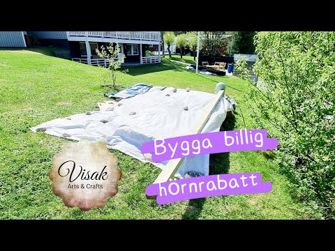 #2 Tips på hur man kan bygga en upphöjd hörnrabatt med enkla medel