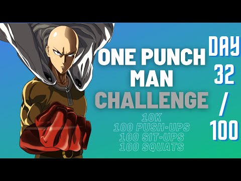 WHAT IS THE ONE PUNCH MAN CHALLENGE | EVERYDAY RUNNER | RunStreak Day 32 / 100