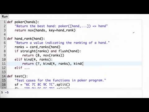 Back To Hand Rank Design of Computer Programs