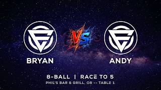 BRYAN vs ANDY - PHIL'S BAR & GRILL - TABLE 1 | EvoSports