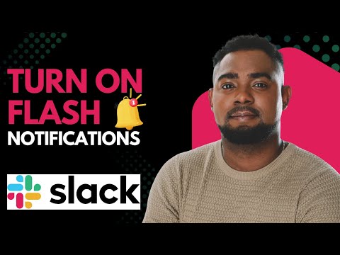 How to Permanently Turn On Slack Flash Window Notification | Slack Notification Settings Guide