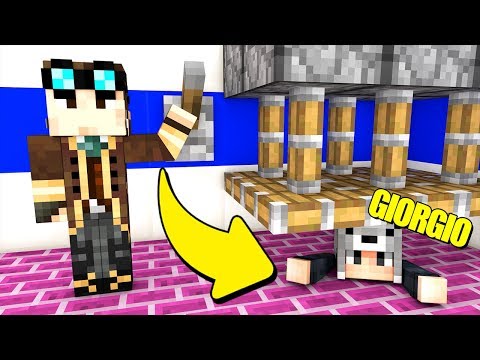COSTRUIAMO UNA TRAPPOLA PER GIORGIO SU MINECRAFT!!