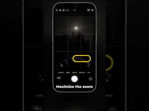 Capture the moon on your iPhone? YES, it’s possible! 😱📱