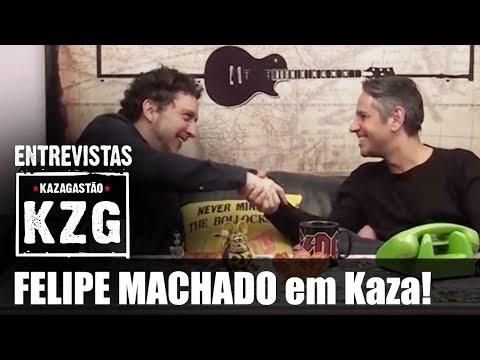 FELIPE MACHADO (VIPER) em Kaza! - entrevistado por Gastão Moreira