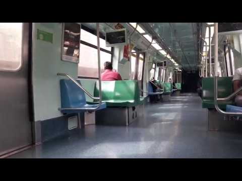 Trecho entre Tucuruvi e Tiradentes no TUE G25 - Linha 1 Azul