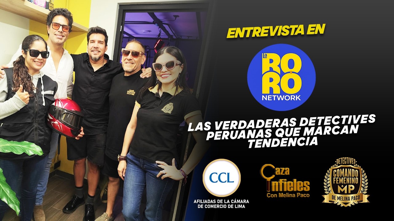 🎙️✨EN “LA RORO NETWORK”  DETECTIVES COMANDO FEMENINO ENTREVISTA ✨🎙️