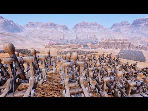 5,000 Catapults Lay Siege on Roman Empire | Ultimate Epic Battle Simulator | UEBS