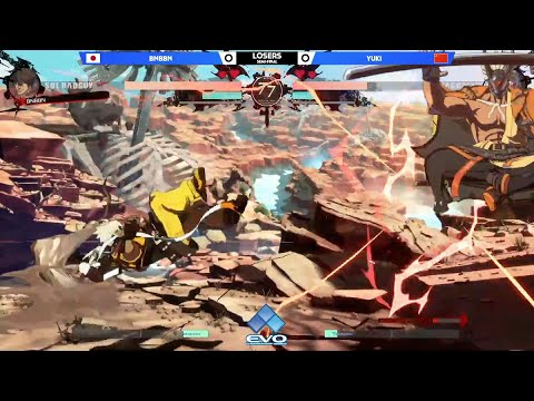 Guilty Gear Strive: BNBBN VS Yuki - Losers Semi-Final EVO 2021 Online Asia