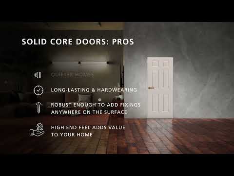 Solid Core Doors Vs Hollow Core Doors JELD-WEN (60 Seconds)