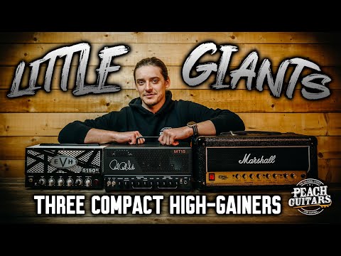LITTLE GIANTS! 3 Compact Valve Amp Monsters: EVH 5150, PRS MT-15 & Marshall DSL
