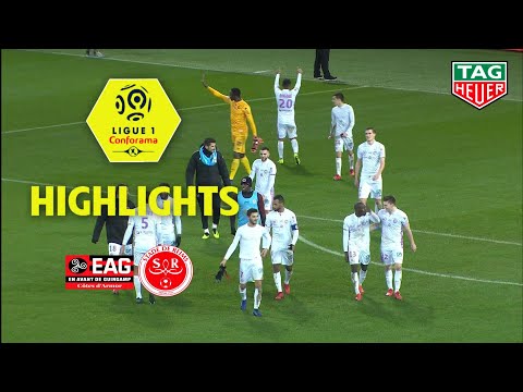 EA Guingamp - Stade de Reims ( 0-1 ) - Highlights - (EAG - REIMS) / 2018-19