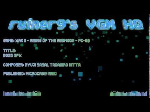 Xak II - Rising of the Redmoon PC-88 OST- Boss SFX