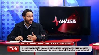 Sólo labor fiscalizadora: “si un candidato a concejal llega prometiendo construir obras, es un mentiroso”