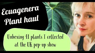 Ecuagenera Haul – Unboxing 41 plants after the UK pop up show