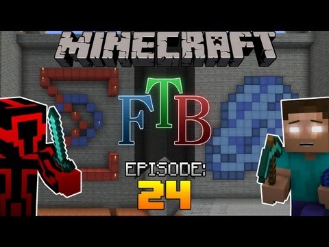 Taz goes wild with magical wand in Minecraft FTB!