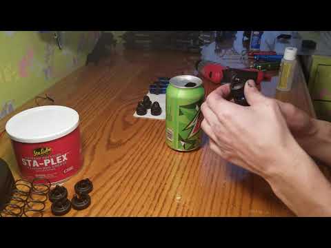 Traxxas maxx 4s how to change  the  shock oil