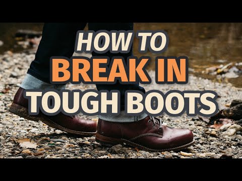 How to BREAK IN BOOTS | FASTEST, EASIEST Method | BootSpy