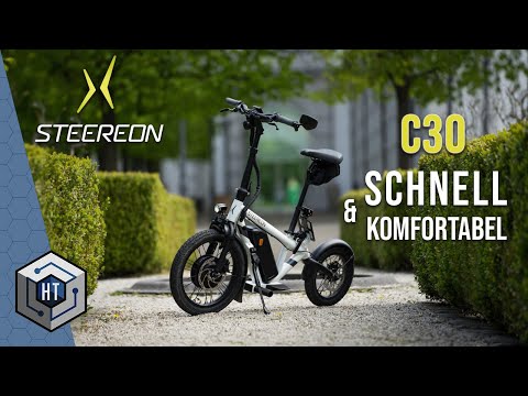 STEEREON C30 Test | SCHNELLSTER E-Scooter & E-Bike Hybrid (2022 Modell)
