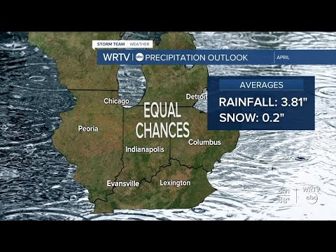 Indiana's weather outlook for April 2021