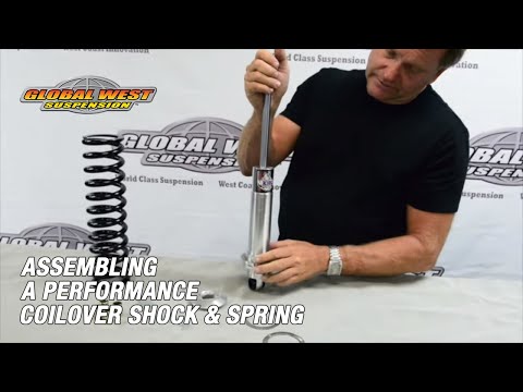 Assembling A Performance Coilover Shock & Spring For Install
