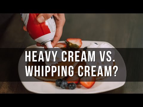 The Creamy Showdown: Heavy Cream vs. Whipping Cream