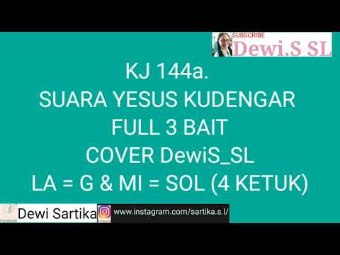kj 144 a. Suara Yesus Kudengar Cover DewiS_SL