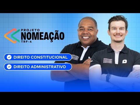 Concurso TRF-4 | Dir. Constitucional + Direito Administrativo | Analista e Técnico