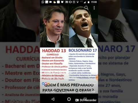 Refutando imagens mentirosas: Haddad x Bolsonaro