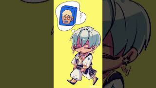 【#手描きにじさんじ 】モコモコを探すイブラヒム #shorts