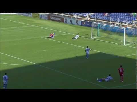 Gol de Ruso (3-2) en el Recreativo de Huelva - Real Murcia Jornada 4