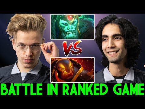 SUMAIL Wraith King VS TOPSON Ember Spirit - Epic Battle in Ranked Game 7.24 Dota 2