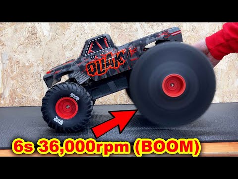 too much POWER!! - do not do this to your RC Car