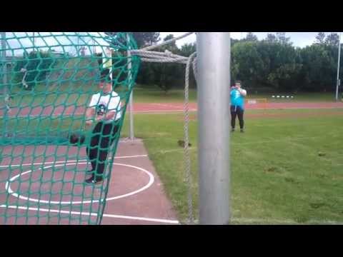 100lb weight throw fall
