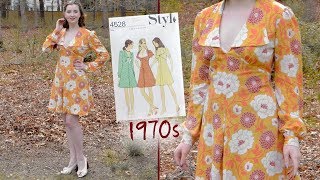 Following a 1970s Sewing Pattern : Sewing through the Decades