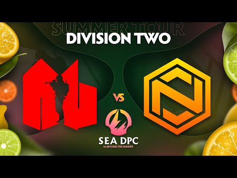 Army Geniuses vs Neon Game 2 - DPC SEA Div 2 Summer Tour w/ Xyclopz