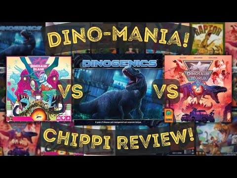 Dinosaur Island vs. Dinogenics vs. Dinosaur World - Triceratops CHIPPI Review!