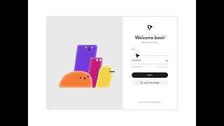 Cute Login Page Animation