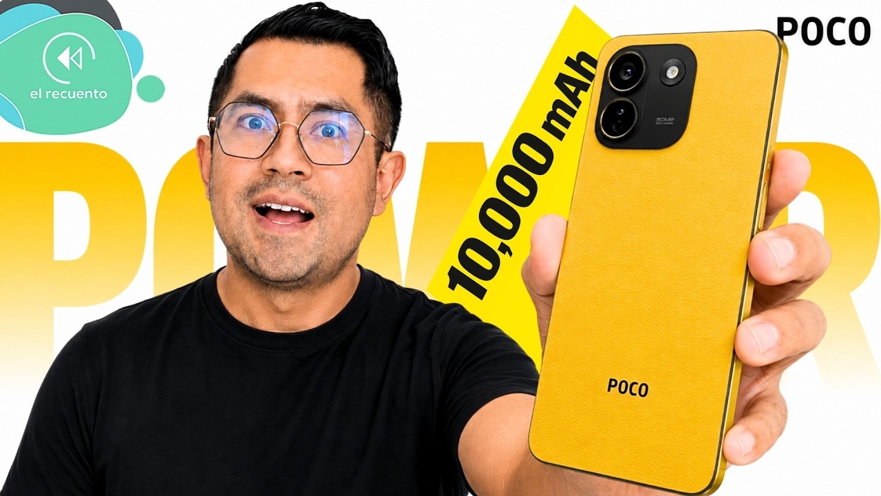 POCO X8 Power es oficial con batería monstruosa de 10,000 mAh | El Recuento