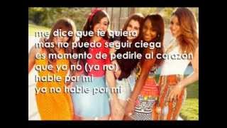 Que el Corazón No Hable por Mi (Acoustic)- Fifth Harmony (Letra/Lyrics)