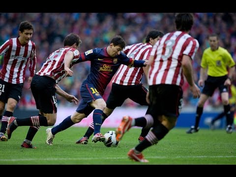 Leo Messi goal vs Athletic Bilbao With Ray Hudson Commentary HD