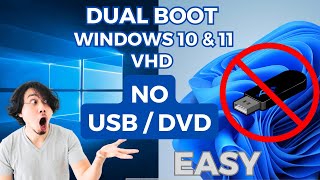 How to Dual Boot Windows 10 and 11 Using VHD Without a Bootable Device