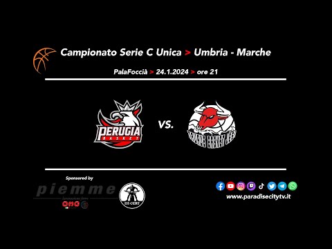 HIGHLIGHTS SERIE C UNICA 2023-2024 - PERUGIA BASKET vs. TAURUS BASKET JESI