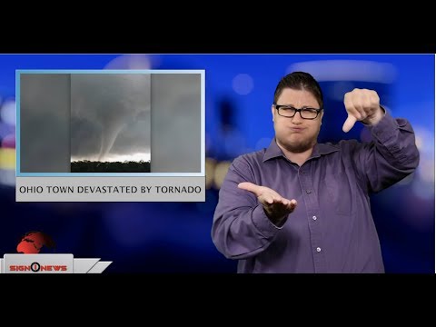 Ohio town devastated by tornado (ASL - 5.28.19)